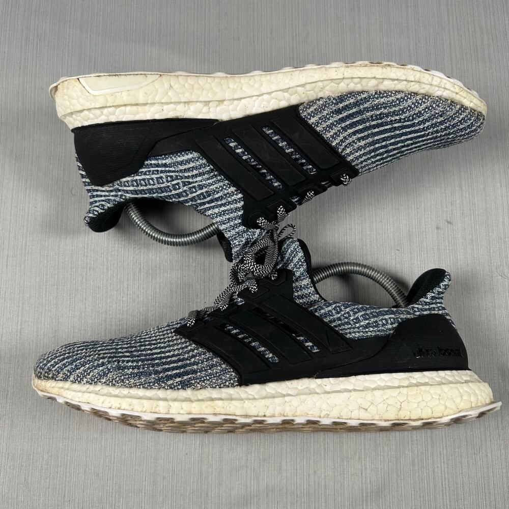 adidas Ultra Boost Clima Parley Mens Size 9.5 Blue Running Shoes Athletic